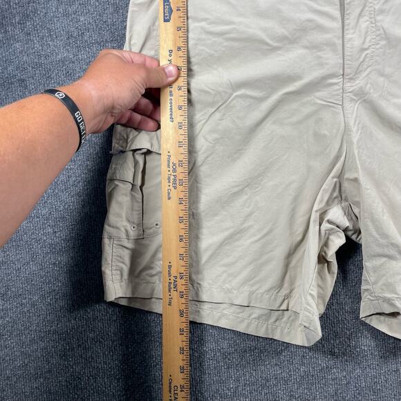 Columbia PFG Bahama Shorts Men's XXL Beige Cargo Utility Fishing Outdoor Trail - Picture 4 of 10